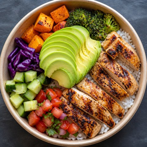 Bowl Frango Grelhado