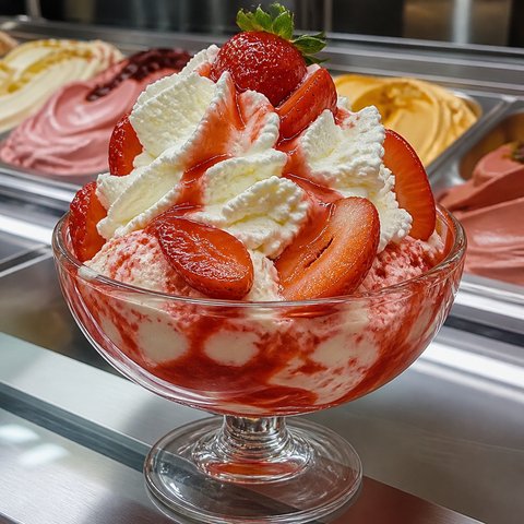 Sundae Morango